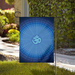 Spiritual Om Sign Print House Flag