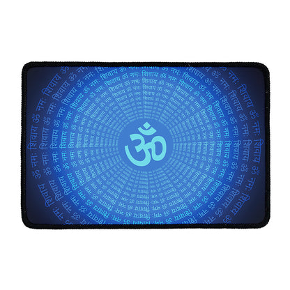 Spiritual Om Sign Print Kitchen Mat