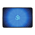 Spiritual Om Sign Print Kitchen Mat