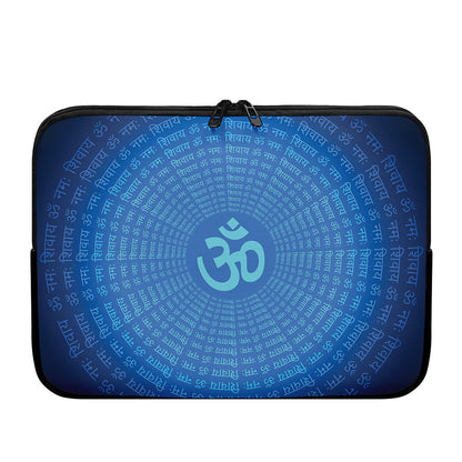Spiritual Om Sign Print Laptop Sleeve