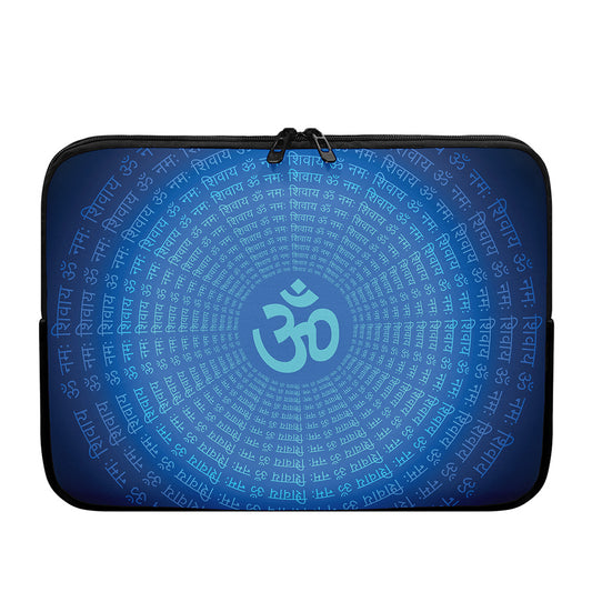Spiritual Om Sign Print Laptop Sleeve