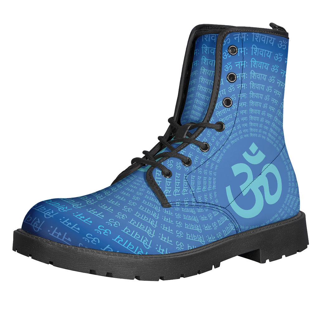 Spiritual Om Sign Print Backpack
