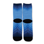 Spiritual Om Sign Print Long Socks