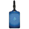 Spiritual Om Sign Print Luggage Tag