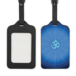 Spiritual Om Sign Print Luggage Tag