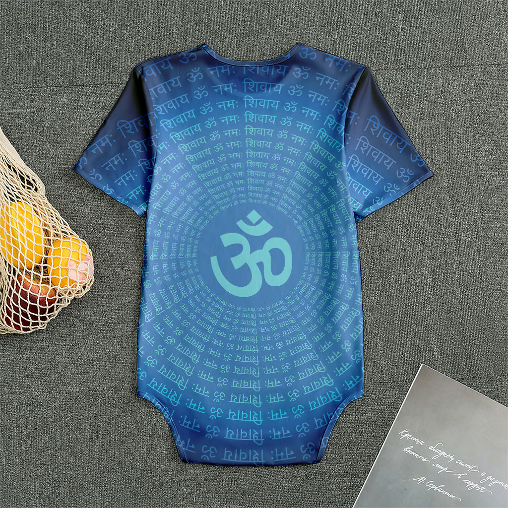 Spiritual Om Sign Print Men's Bodysuit