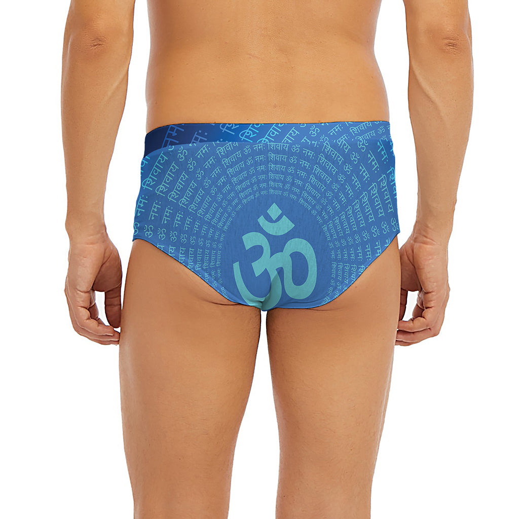Spiritual Om Sign Print Men's Briefs