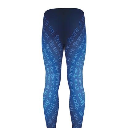 Spiritual Om Sign Print Men's leggings