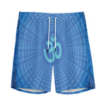 Spiritual Om Sign Print Men's Sports Shorts