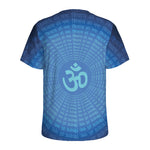 Spiritual Om Sign Print Men's Sports T-Shirt