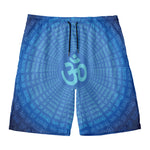 Spiritual Om Sign Print Men's Swim Trunks