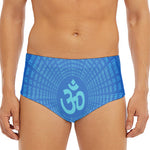 Spiritual Om Sign Print Men's Triangle Swim Briefs