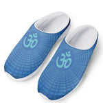 Spiritual Om Sign Print Mesh Casual Shoes