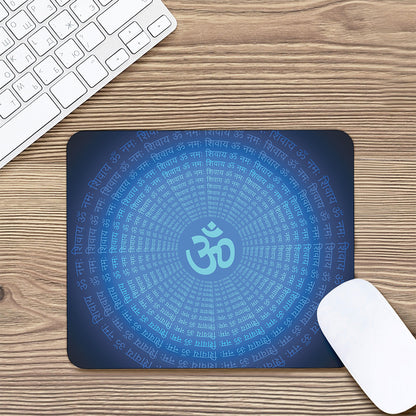 Spiritual Om Sign Print Mouse Pad