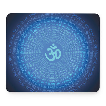 Spiritual Om Sign Print Mouse Pad