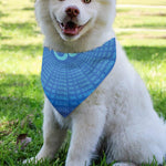 Spiritual Om Sign Print Over The Collar Dog Bandana
