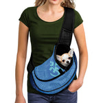 Spiritual Om Sign Print Pet Sling Carrier
