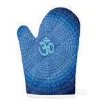 Spiritual Om Sign Print Single Oven Mitt