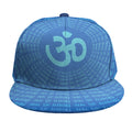 Spiritual Om Sign Print Snapback Cap