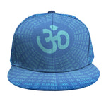 Spiritual Om Sign Print Snapback Cap
