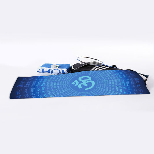 Spiritual Om Sign Print Sports Towel