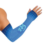Spiritual Om Sign Print Sun Protection Arm Sleeves