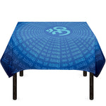 Spiritual Om Sign Print Tablecloth