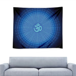 Spiritual Om Sign Print Tapestry