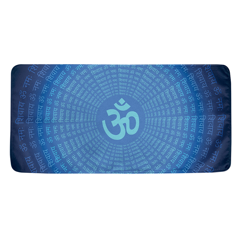 Spiritual Om Sign Print Towel