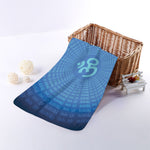 Spiritual Om Sign Print Towel