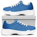 Spiritual Om Sign Print White Chunky Shoes