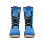 Spiritual Om Sign Print Winter Boots