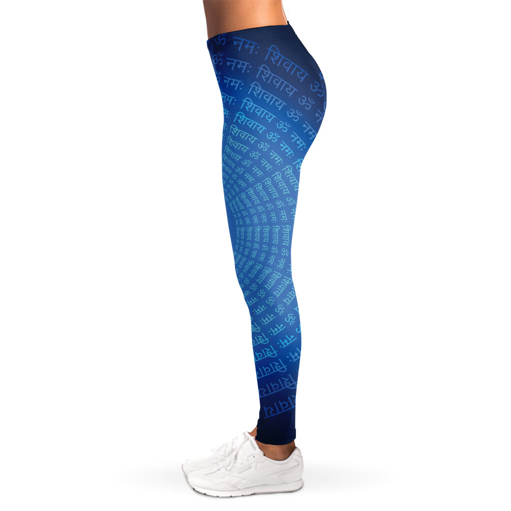 Spiritual Om Sign Print Women's Leggings