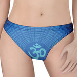 Spiritual Om Sign Print Women's Thong
