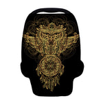 Spiritual Owl With Dreamcatcher Print Baby Seat Cover