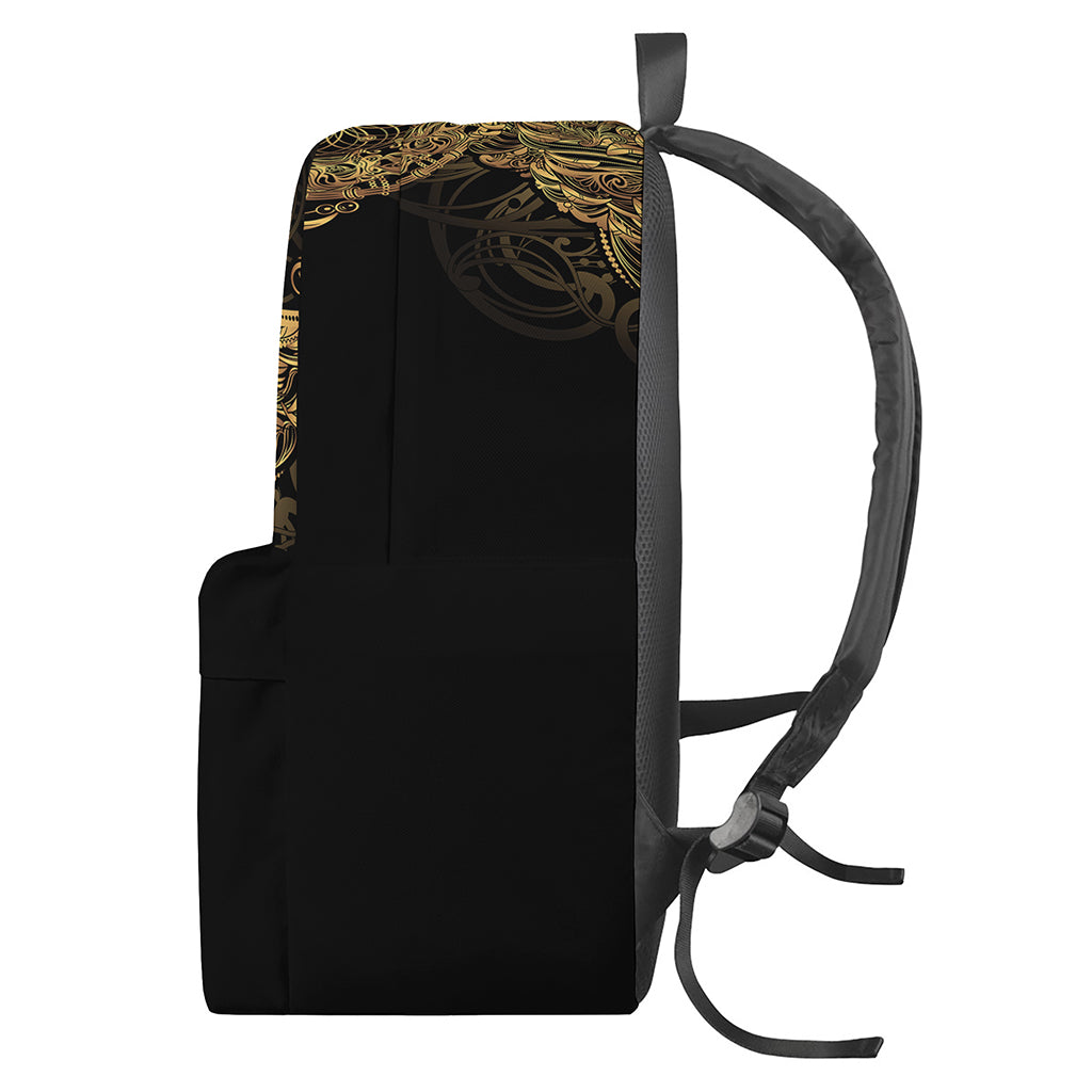 Spiritual Owl With Dreamcatcher Print Backpack