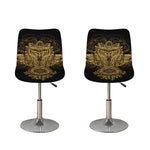 Spiritual Owl With Dreamcatcher Print Bar Stool Covers
