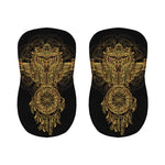 Spiritual Owl With Dreamcatcher Print Bar Stool Covers