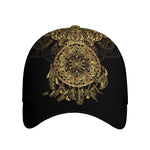 Spiritual Owl With Dreamcatcher Print Baseball Cap