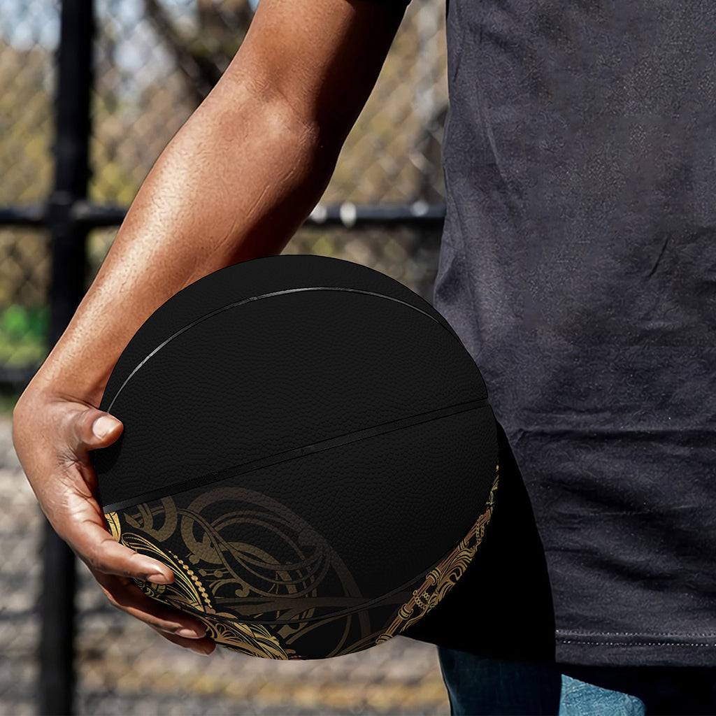 Spiritual Owl With Dreamcatcher Print Basketball