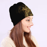 Spiritual Owl With Dreamcatcher Print Beanie