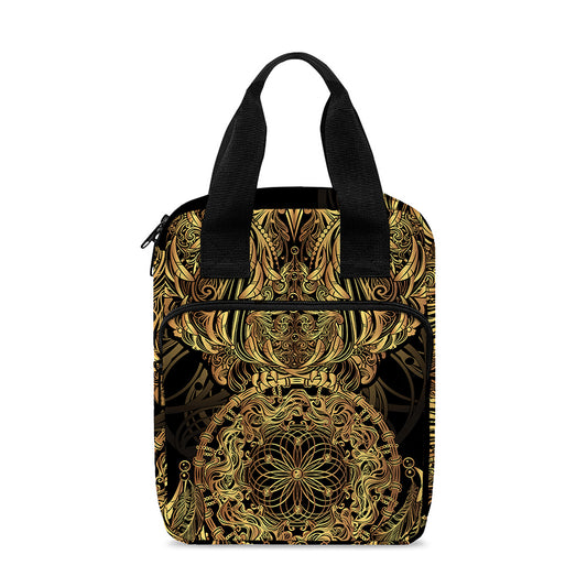 Spiritual Owl With Dreamcatcher Print Bible Tote Bag