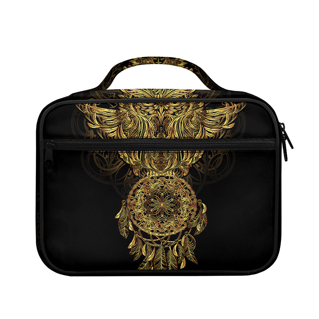 Spiritual Owl With Dreamcatcher Print Briefcase Bible Bag