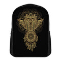Spiritual Owl With Dreamcatcher Print Casual Backpack