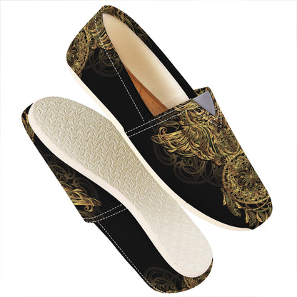 Spiritual Owl With Dreamcatcher Print Casual Shoes