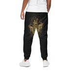 Spiritual Owl With Dreamcatcher Print Cotton Pants