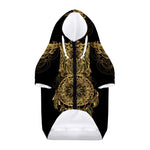 Spiritual Owl With Dreamcatcher Print Dog Zip Up Hoodie