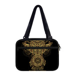 Spiritual Owl With Dreamcatcher Print Double Strap Bible Bag