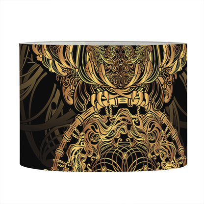 Spiritual Owl With Dreamcatcher Print Drum Lamp Shade