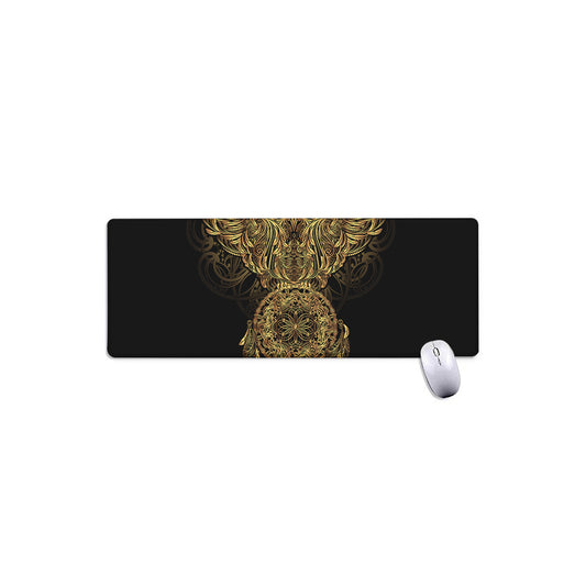 Spiritual Owl With Dreamcatcher Print Extended Mouse Pad